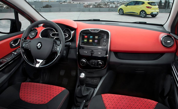 renault clio 2013 interior painel dashboard